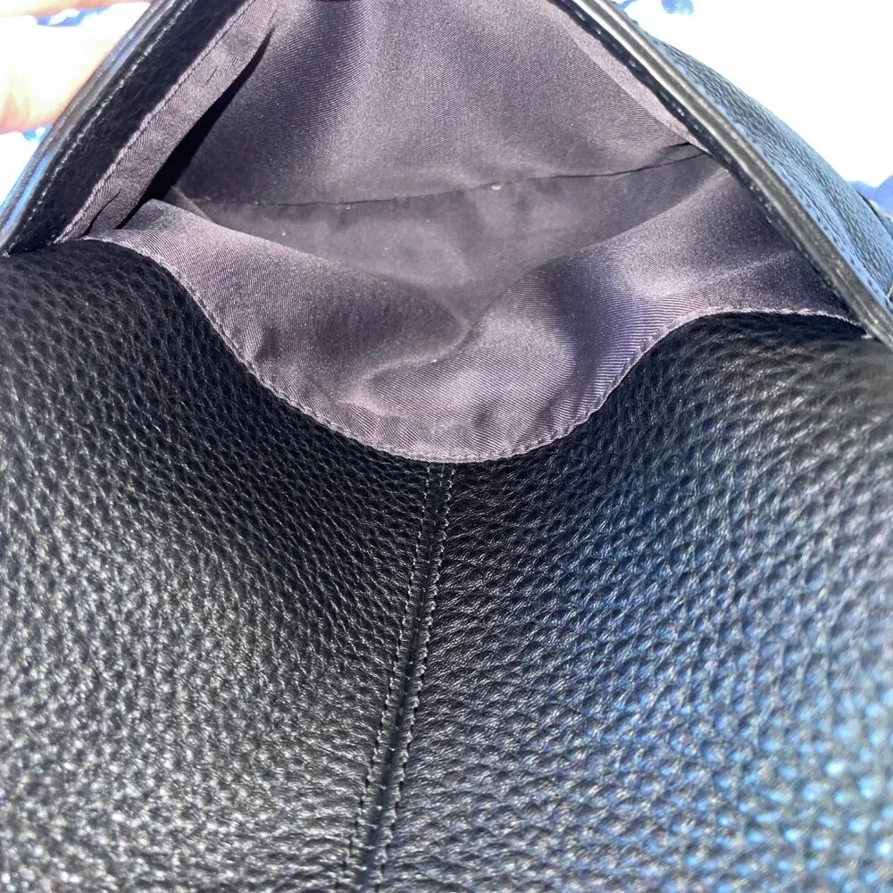 The Sak Iris / Lucia Crossbody Bag in Black Leather - Picture 7 of 14
